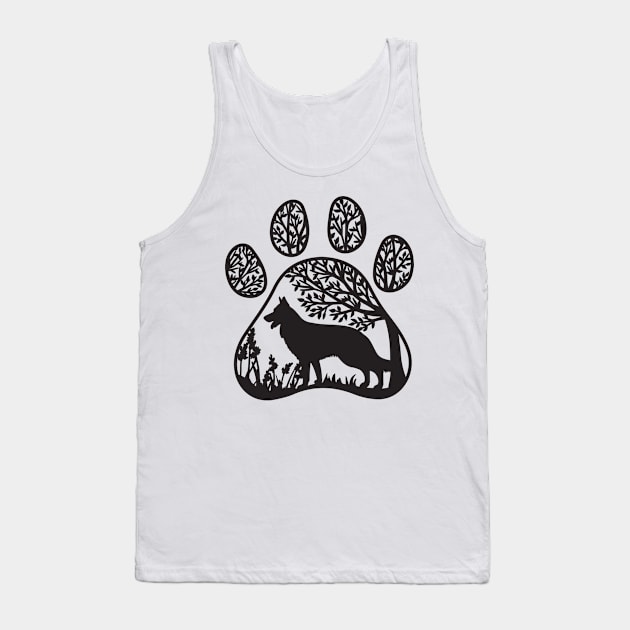 German Sheperd Tank Top by schmomsen